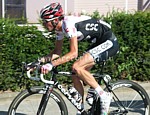 Frank Schleck on his way to victory during the National road-race championships 2008